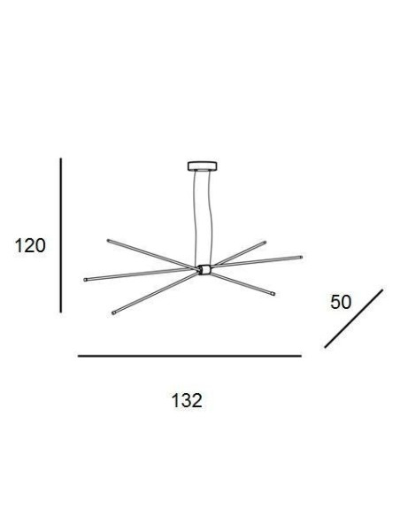 Nowoczesna lampa wisząca Jax LED z regulacją kąta - elegancki design do salonu i przestronnych wnętrz