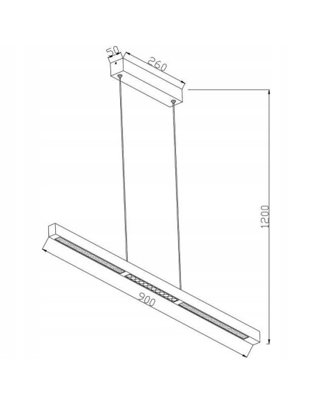 Lampa wisząca LED Cassie w czerni - nowoczesne oświetlenie do jadalni, salonu i biura, minimalistyczny design