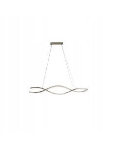 Lampa wisząca SPARK WAVES z LED - nowoczesny design, regulowana wysokość, elegancki akcent do jadalni i salonu.