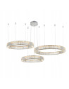 Lampa Wisząca LED SPARK PENDANT 3 Okręgi z Kryształami - Nowoczesny Styl i Elegancja w Twoim Wnętrzu