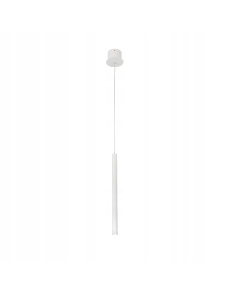 Lampa LED ILIOS 1l Biała Smukła Tuba 4W z Regulacją, Energooszczędna do Biura i Kuchni