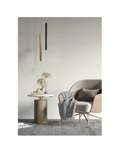 Lampa LED ILIOS 1l Biała Smukła Tuba 4W z Regulacją, Energooszczędna do Biura i Kuchni