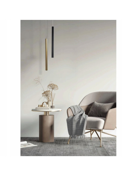 Lampa LED ILIOS 1l Biała Smukła Tuba 4W z Regulacją, Energooszczędna do Biura i Kuchni