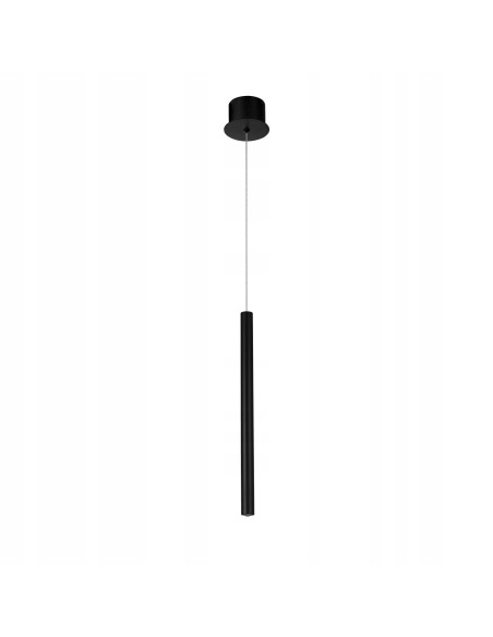 Lampa wisząca LED ILIOS 1 w matowej czerni - nowoczesne oświetlenie z regulacją natężenia światła do wnętrz