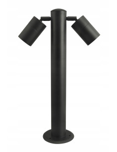 Lampa ogrodowa ROLF 2 w kolorze czarnym – eleganckie oświetlenie zewnętrzne, IP44, 2 źródła światła, wysoka jakość