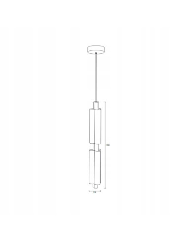 Lampa wisząca OSMO LED w kolorze złotym z mlecznym kloszem – nowoczesny design do każdego wnętrza