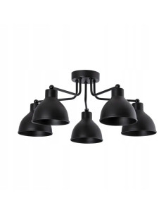 Nowoczesny plafon pająk Venti w stylu skandynawskim z metalowymi kloszami - eleganckie oświetlenie do wnętrz