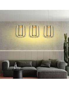 Nowoczesna lampa wisząca LED XARA z regulacją jasności - elegancki dodatek do jadalni, salonu i kuchni 2