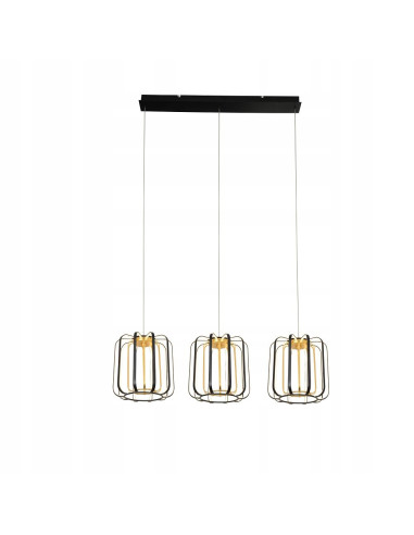 Nowoczesna lampa wisząca LED XARA z regulacją jasności - elegancki dodatek do jadalni, salonu i kuchni