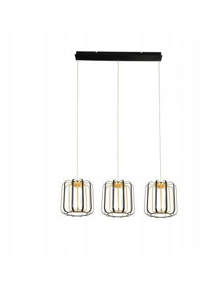 Nowoczesna lampa wisząca LED XARA z regulacją jasności - elegancki dodatek do jadalni, salonu i kuchni