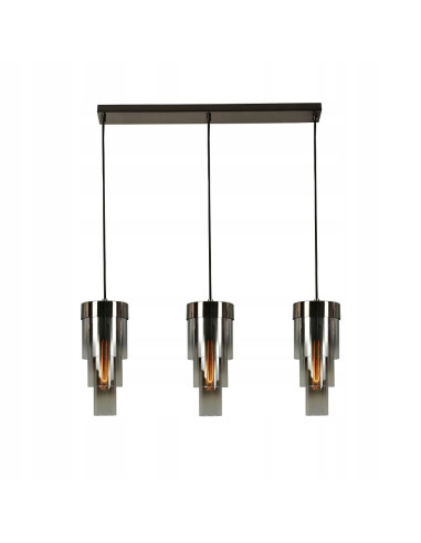 Elegancka lampa wisząca GRANS w kształcie pocisku - nowoczesne oświetlenie do salonu i jadalni AVIANO LIGHTING