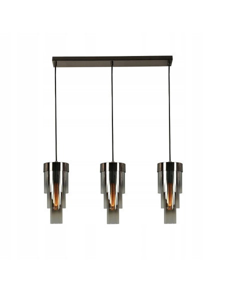 Elegancka lampa wisząca GRANS w kształcie pocisku - nowoczesne oświetlenie do salonu i jadalni AVIANO LIGHTING