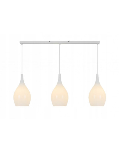 Lampa wisząca BLANCO - nowoczesny element dekoracyjny w białym kolorze, idealna do różnych stylów wnętrz.