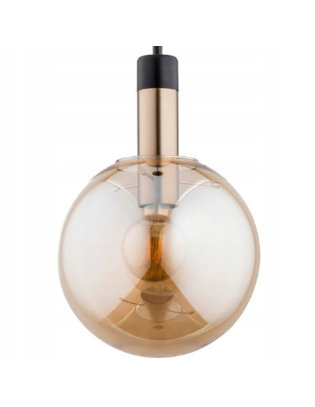 Lampa wisząca MONTANA ZŁOTA - elegancka, minimalistyczna lampa w mosiężnym wykończeniu do nowoczesnych wnętrz.