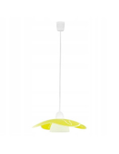 Lampa wisząca ALFA KENYA w kolorze żółtym - nowoczesny akcent do wnętrz biurowych i mieszkalnych, 115 cm, E27.