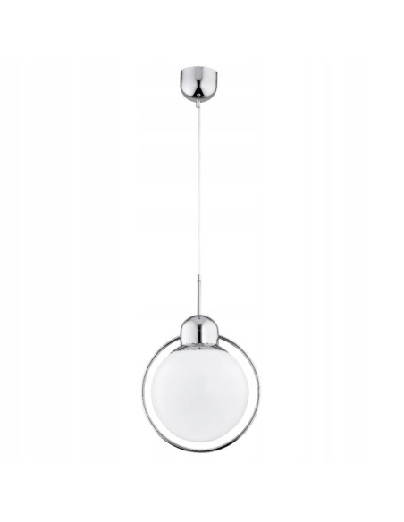 Lampa wisząca LUCERNA w chromowanej stali – nowoczesny, elegancki element do każdego wnętrza