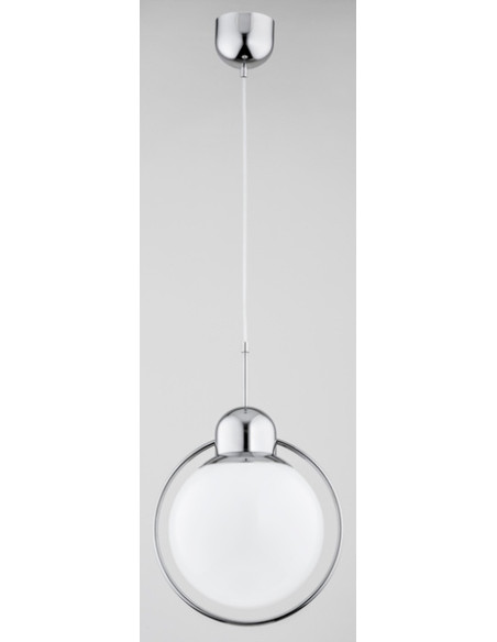 Lampa wisząca LUCERNA w chromowanej stali – nowoczesny, elegancki element do każdego wnętrza