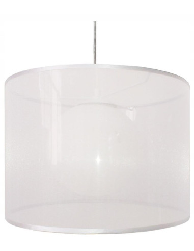 Lampa wisząca CHICAGO z białego szkła - nowoczesne oświetlenie do eleganckich wnętrz, regulowana wysokość, Candellux