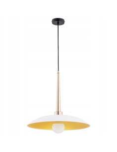 Lampa sufitowa Velian White – nowoczesny dodatek w stylu glamour do eleganckich wnętrz