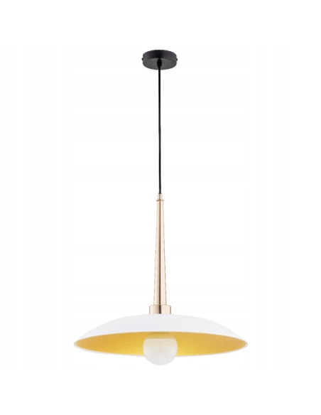 Lampa sufitowa Velian White – nowoczesny dodatek w stylu glamour do eleganckich wnętrz