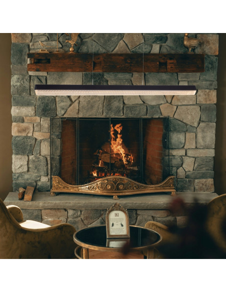 Lampa wisząca LED ANABELLA z kryształowym kloszem, czarna, regulowana, nowoczesny design do jadalni i salonu