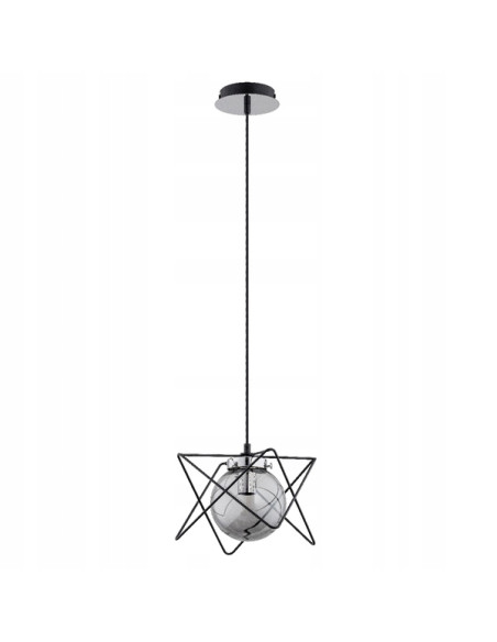 Lampa wisząca SAGITO TRACK CHROM - elegancka geometria do biura, jadalni i nowoczesnych aranżacji wnętrz