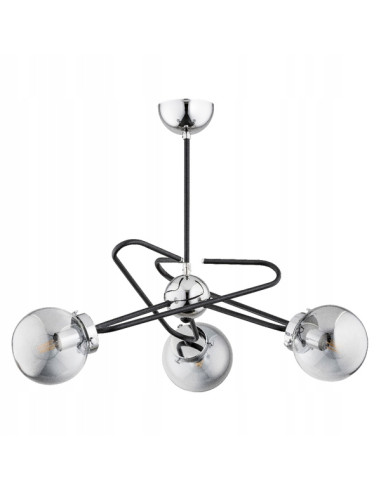 Lampa wisząca SAGITO 27603 CHROM – nowoczesny trójnóg w geometrycznym stylu do eleganckiego oświetlenia wnętrz