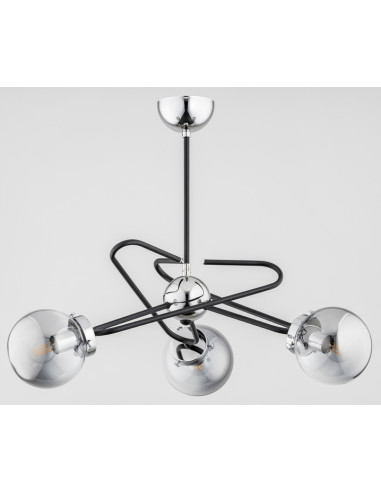 Lampa wisząca SAGITO 27603 CHROM – nowoczesny trójnóg w geometrycznym stylu do eleganckiego oświetlenia wnętrz