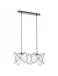 Lampa wisząca SAGITO TRACK - nowoczesny design, regulacja wysokości, czarno-biała, idealna do biura i mieszkania.