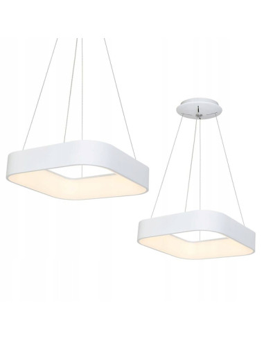 Nowoczesna lampa wisząca ASTRO LED z regulacją wysokości i zmienną barwą światła do biura i domu, energooszczędna