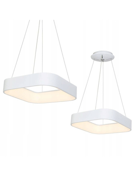 Nowoczesna lampa wisząca ASTRO LED z regulacją wysokości i zmienną barwą światła do biura i domu, energooszczędna