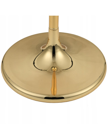 Lampa stołowa QUEEN w stylu glamour z złotą podstawą – elegancja i nowoczesność w Twoim wnętrzu