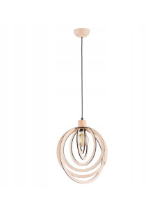 Lampa wisząca SOLINA - Drewniana elegancja w stylu skandynawskim do każdego wnętrza