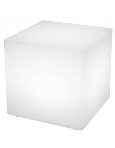 Nowoczesna Lampa Ogrodowa RGB CUBIC 50cm – Stylowy Stolik LED do Restauracji i Przestrzeni Zewnętrznych