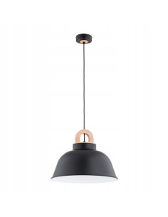 Lampa wisząca VAYPER DUO CZARNA - skandynawskie oświetlenie z możliwością ściemniania do nowoczesnych wnętrz