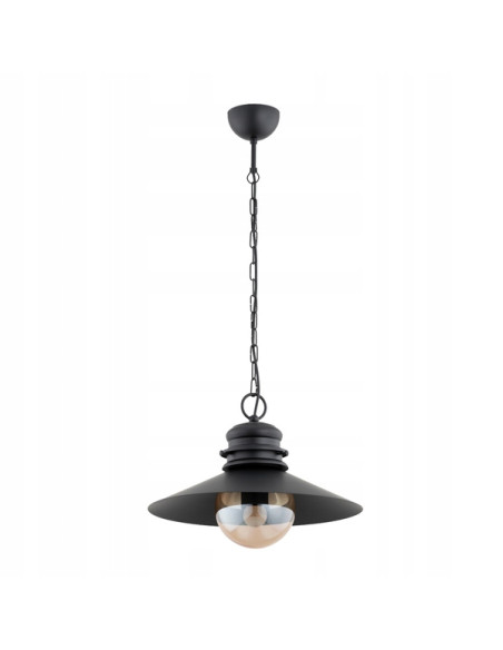 Lampa wisząca HOLLY DUO CZARNA – elegancki żyrandol metalowy do nowoczesnych wnętrz i przestrzeni komercyjnych