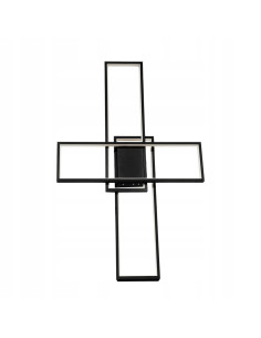 Lampa sufitowa LED Artesia 92W z pilotem - nowoczesny design, regulacja barwy 3000K-6000K, idealna do biur i mieszkań