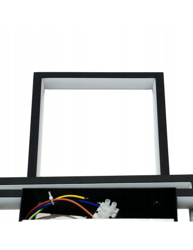 Lampa sufitowa LED Artesia 92W z pilotem - nowoczesny design, regulacja barwy 3000K-6000K, idealna do biur i mieszkań