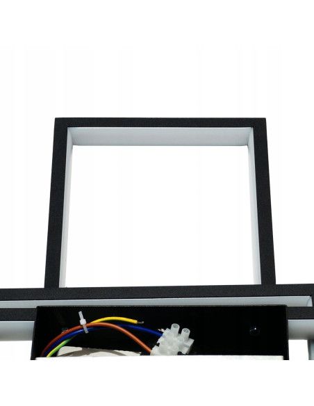 Lampa sufitowa LED Artesia 92W z pilotem - nowoczesny design, regulacja barwy 3000K-6000K, idealna do biur i mieszkań