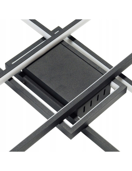 Lampa sufitowa LED Artesia 92W z pilotem - nowoczesny design, regulacja barwy 3000K-6000K, idealna do biur i mieszkań