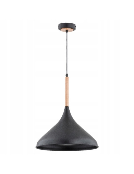 Lampa wisząca Gasolina w kolorze czarnym, 90 cm, do barów i kuchni, z możliwością ściemniania, E27