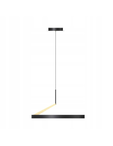 Lampa wisząca MALU Ring - nowoczesna lampa LED w złotym wykończeniu, idealna do eleganckich wnętrz