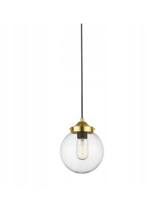 Lampa wisząca RIANO w złocie i czerni – elegancki design do jadalni, kuchni i salonu z regulowaną wysokością 2