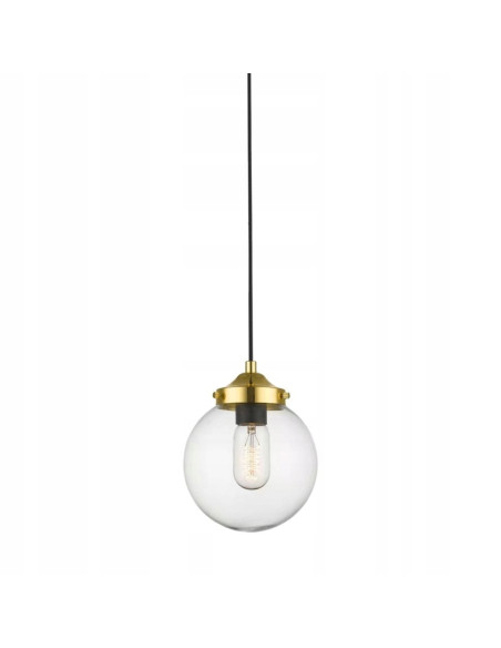 Lampa wisząca RIANO w złocie i czerni – elegancki design do jadalni, kuchni i salonu z regulowaną wysokością