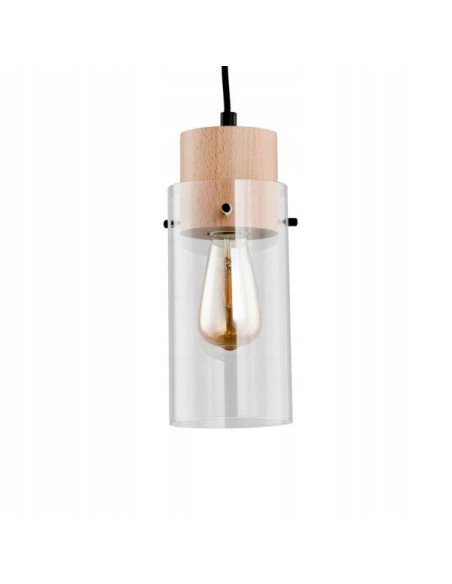 Lampa wisząca TANTUM DREWNO - Minimalistyczna elegancja do jadalni i nowoczesnych wnętrz