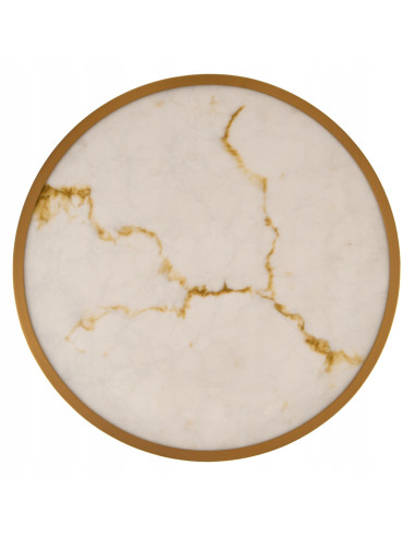 Lampa wisząca ALCHEMY z alabastru i złotym wykończeniem, 60 cm - elegancka dekoracja do wnętrz hotelowych i restauracyjnych