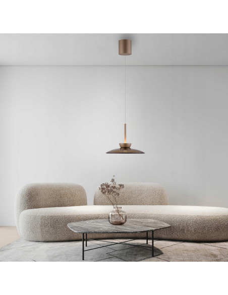 Lampa sufitowa Pure Moon LED - Nowoczesna elegancja z dwustronnym oświetleniem do każdego wnętrza