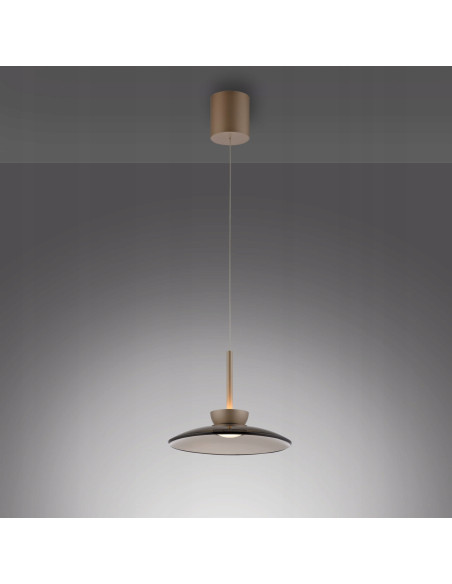 Lampa sufitowa Pure Moon LED - Nowoczesna elegancja z dwustronnym oświetleniem do każdego wnętrza