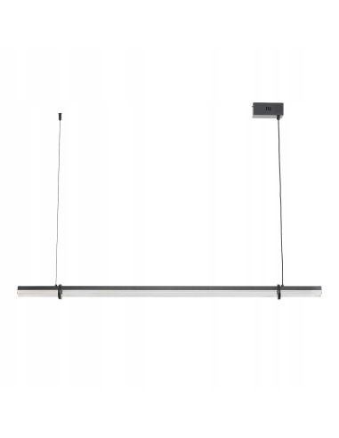 Lampa wisząca LOVELY 120 cm z kryształowym kloszem LED, eleganckie oświetlenie do kuchni i jadalni