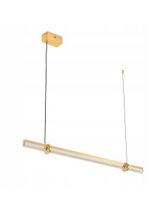 Lampa wisząca LOVELY z kryształowym kloszem — Złota elegancja do jadalni i salonu w nowoczesnym stylu 2